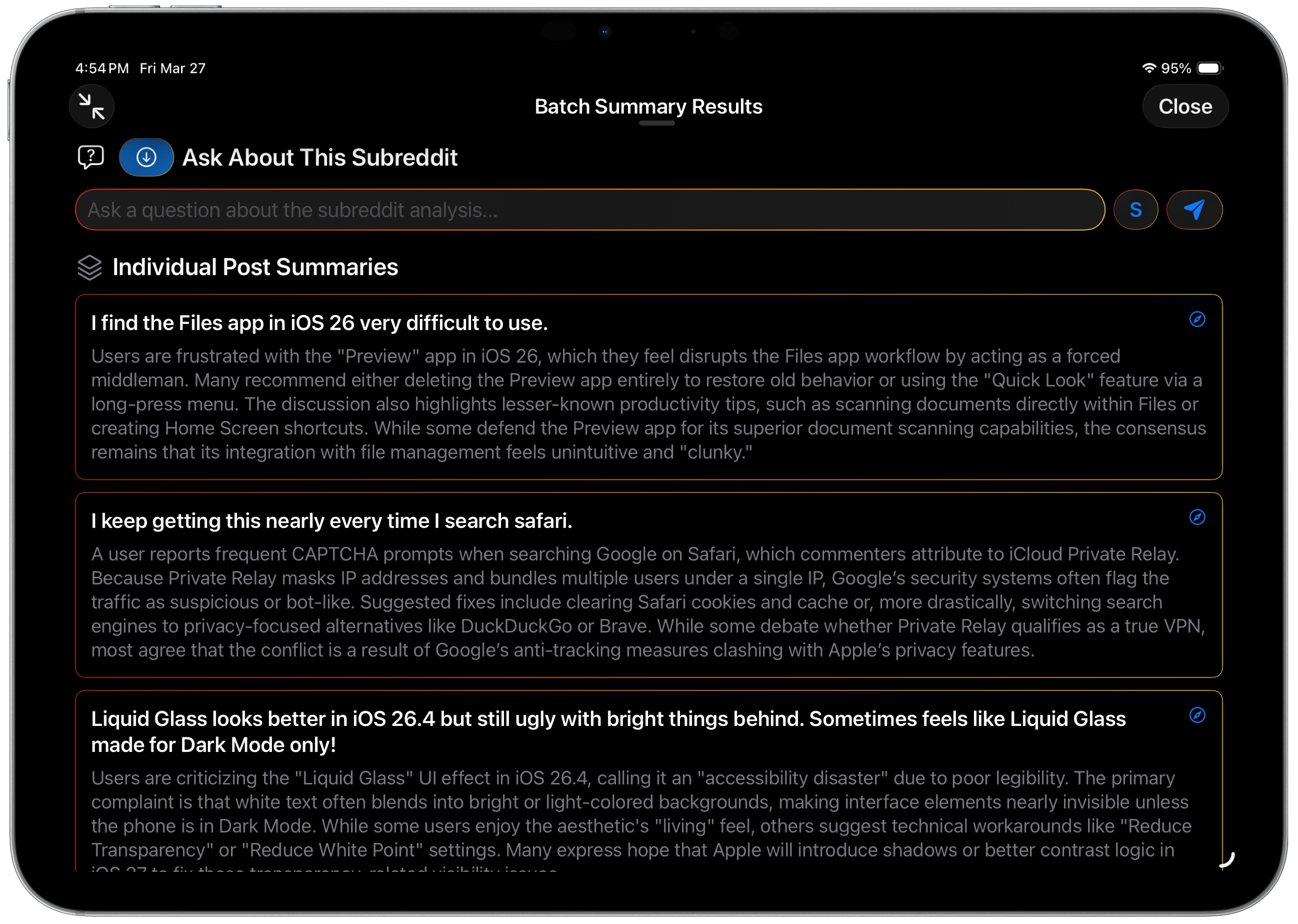 Batch Summarize - Overview
